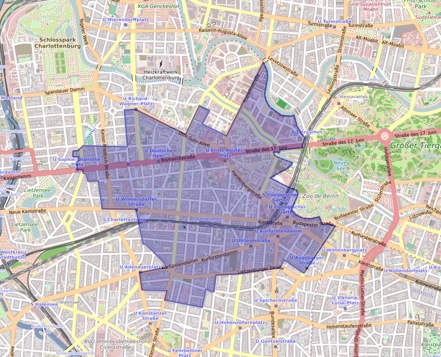 Wahlkreis 4 in Charlottenburg-Wilmersdorf, Berlin